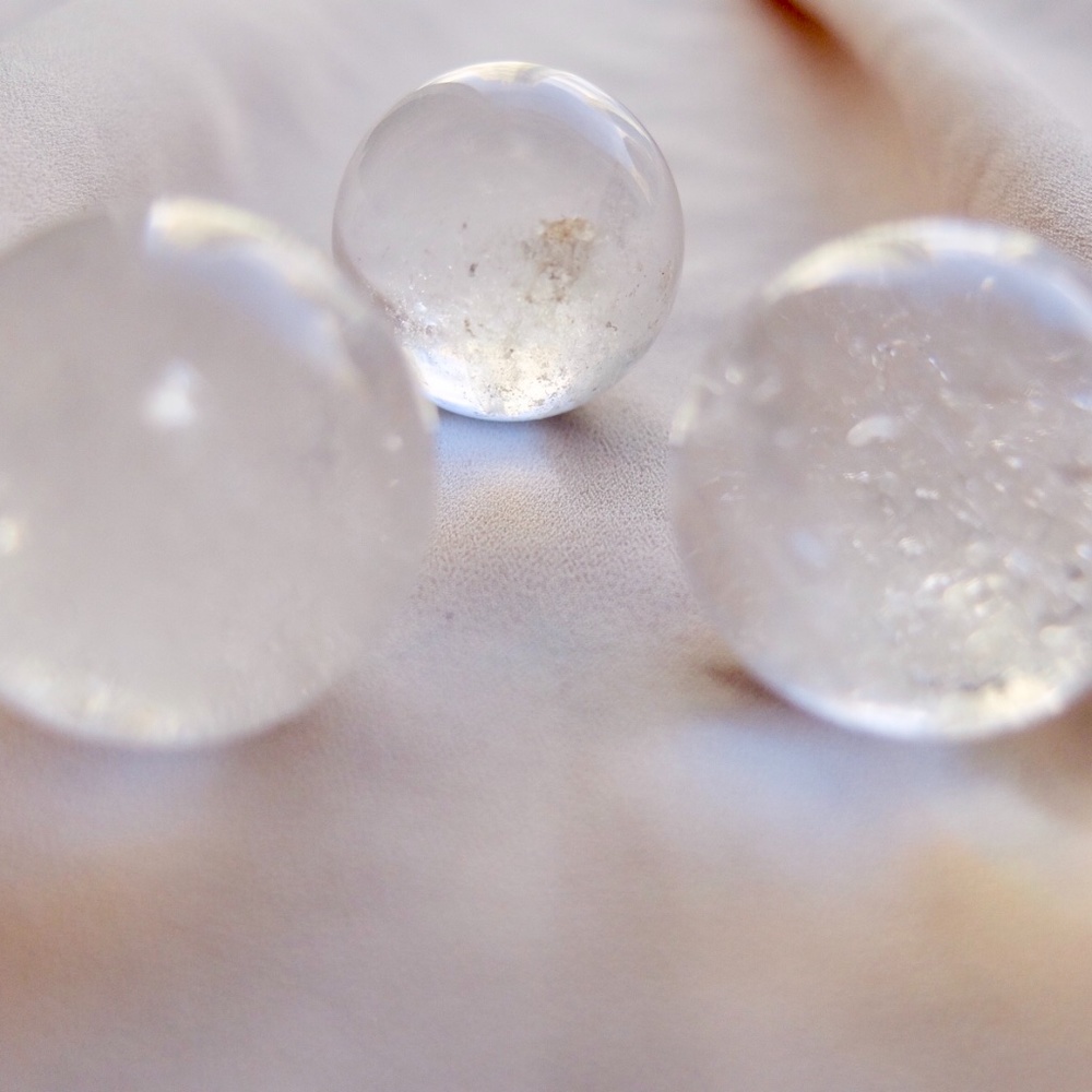 Small Clear Quartz Sphere